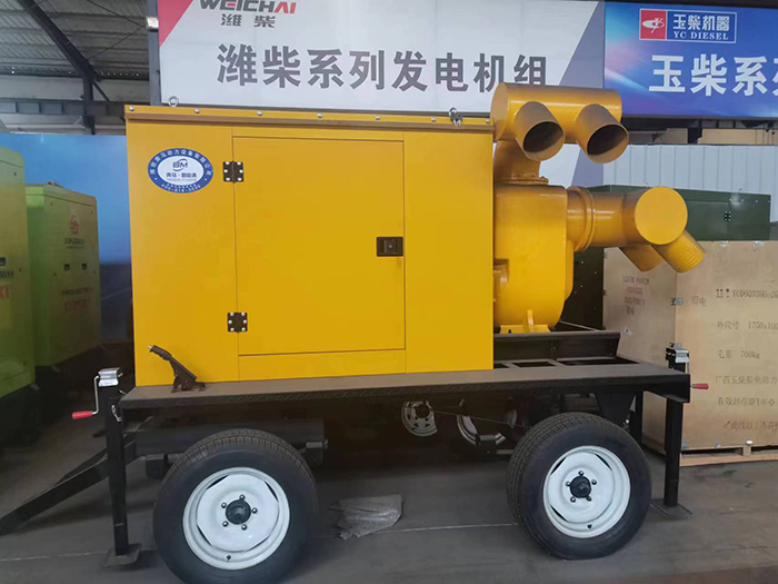 移动防汛泵车